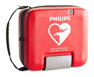 Philips HeartStart FR3 AED Soft System Case (includes pads sentry) - red