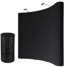 Load image into Gallery viewer, 10ft Pop Up Trade Show Display Booth Exhibit Stand w/ Case Black
